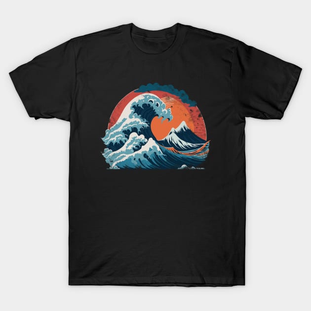 Big Wave T-Shirt by Mezu Made